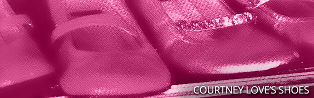 Courtney Love's tour shoes